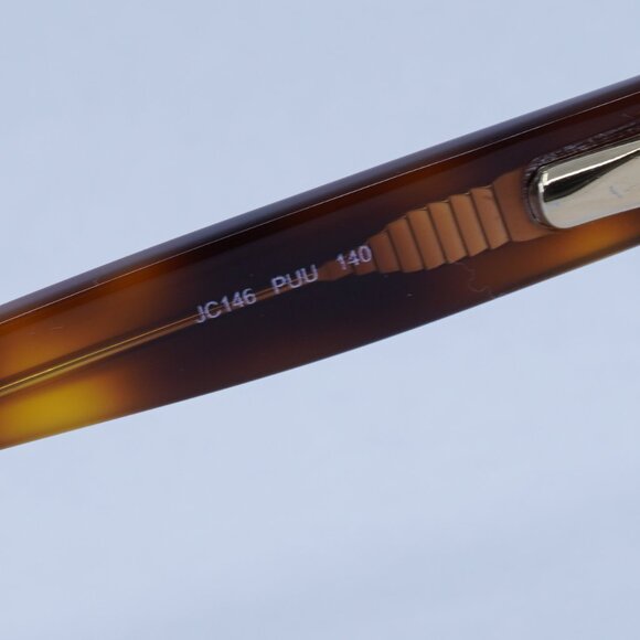 Jimmy Choo JC146 0PUU 00 Eyeglasses Animal Havana 53mm Square Frame - Picture 8 of 11